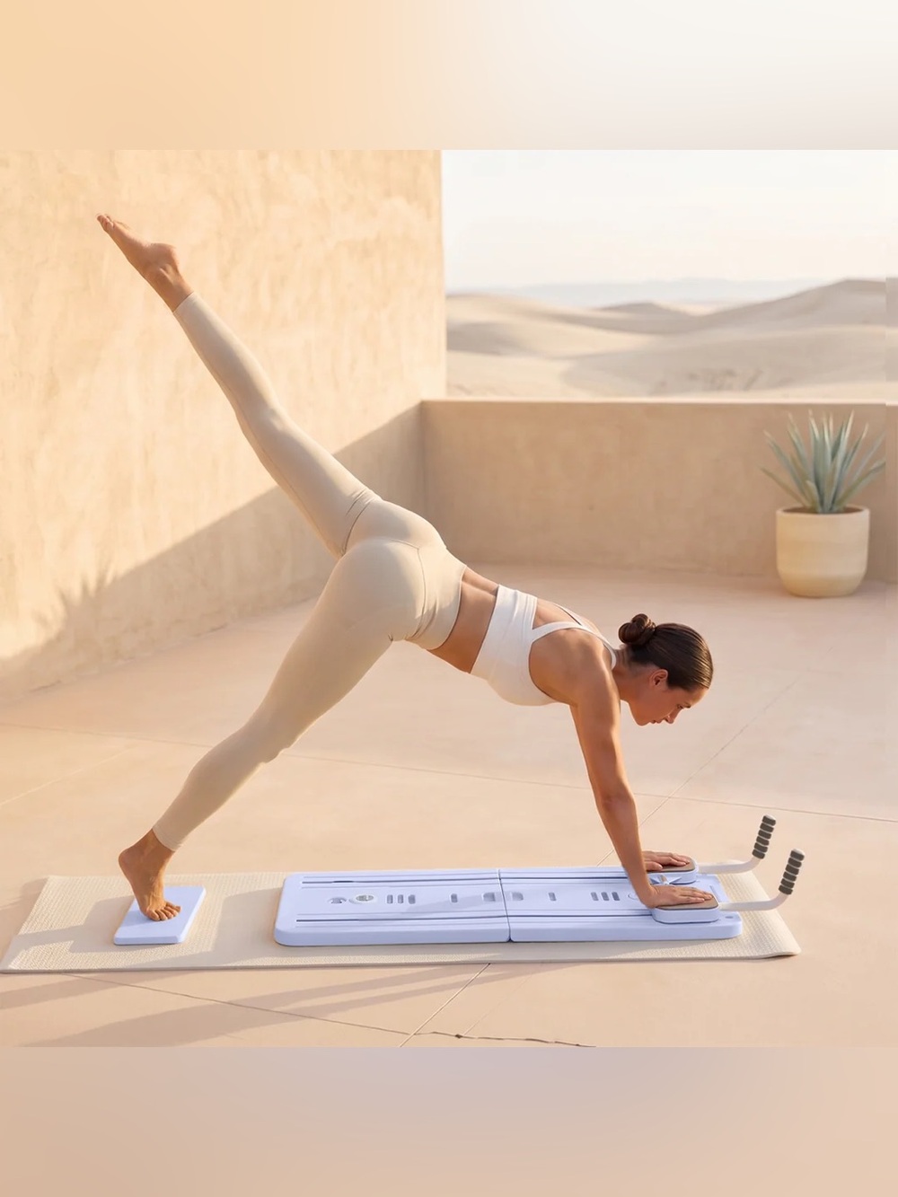 Flo Pilates Portable Reformer